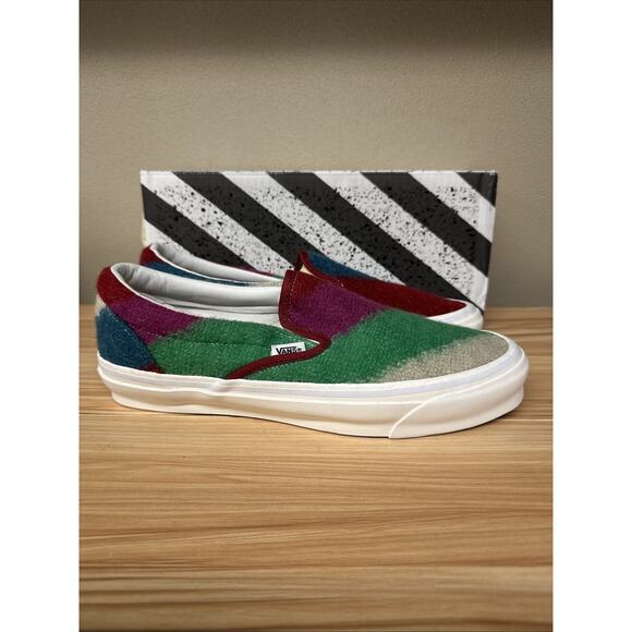 Vans Concepts Men’s X OG Classic Slip On Mohair Size 5
